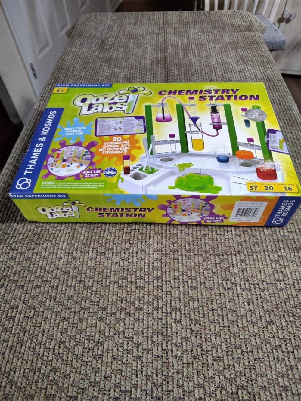 Ooze Labs Chemistry Station Kit - 20 Safe Experiments for Curious Young Chemists